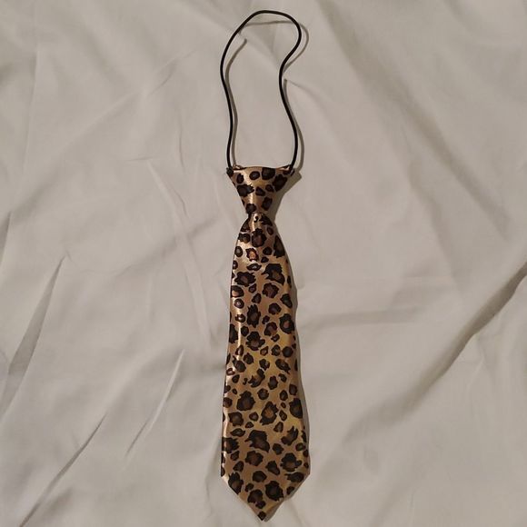 NEW CHEETAH PRINT TIE - Picture 1 of 2